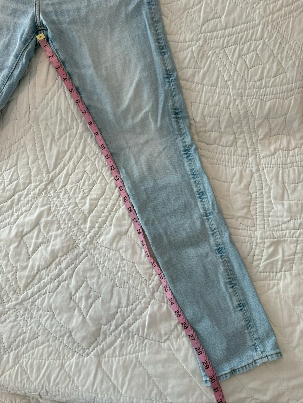 American Eagle Outfitters Airflex Light Wash Slim Jeans